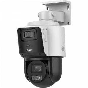 iFLOW F-IP-1442PCIZ4 ���������� IP-�����������, ���������� 4 ��., ��/LED ��������� �� 40�.,��������� ����� ������ �� 512 ��.,������������ ����������, 2 ���������: PTZ 2,8-12��. -ZOOm x4; ����.2.8 ��, ���