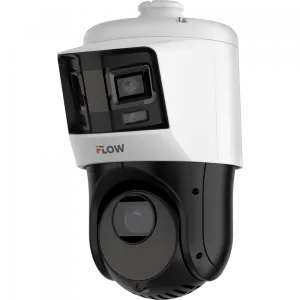 iFLOW F-IP-2464PCSZ25 ���������� IP-�����������, ���������� 4+6 ��., �� -100�.,LED-30�.,��������� ����� ������ �� 256 ��., 3 ���������: PTZ 4,8-120��.,-ZOOM x25 -4��.,; 2 � ����.2.8 ��-6��, ���