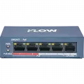 iFLOW F-SW-EU205POE-V/L PoE ����������, 4 ����� PoE+2 ����� Uplink, 10/100Base-TX, ������ PoE 35 ��.