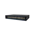 AT-NS-24P2G-250 (B) ATIX PoE ����������, 24 ����� PoE 10/100Base-TX +2 ����� Uplink, 10/100/1000 Base-T, ������ PoE 250 ��.