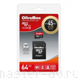   Oltramax 64GB MICROSDXC CLASS 10  Premium (U3)  UHS-I 95 MB/S